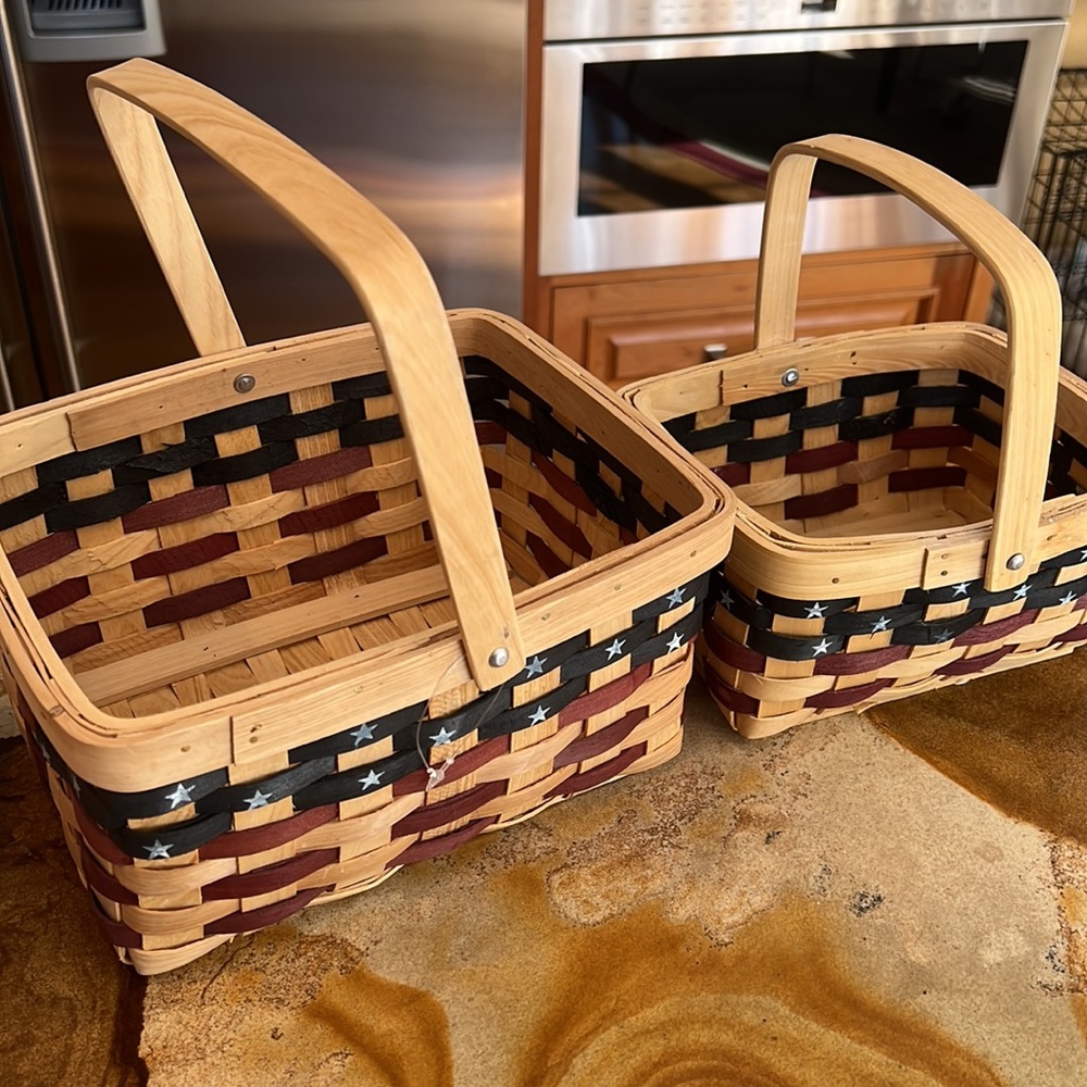 Red White & Blue Basket - Picture 2 of 8